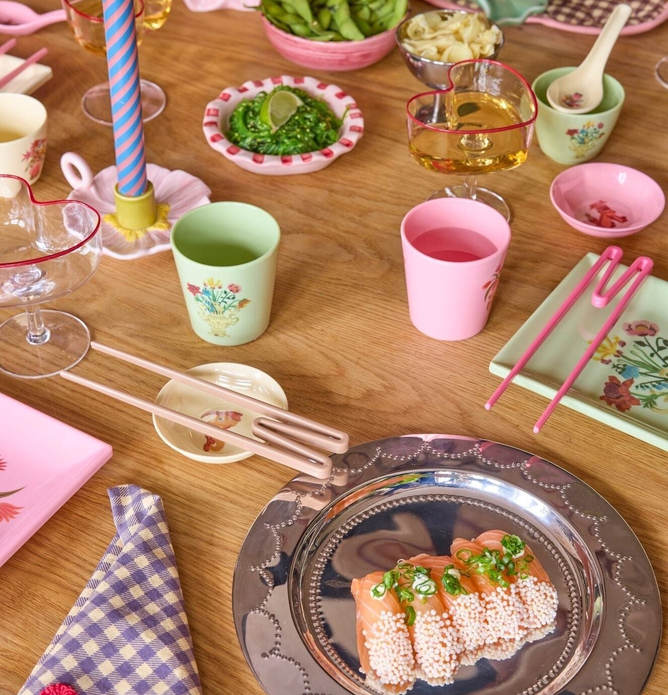 Ätpinnar Beginner 4-Pack Soft Colors Rice