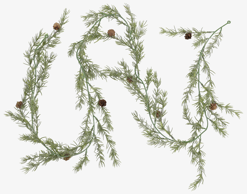 Fleur Girlang Gran med Kottar Chic Antique Konstväxter Konstblommor Plastväxter Plastblommor