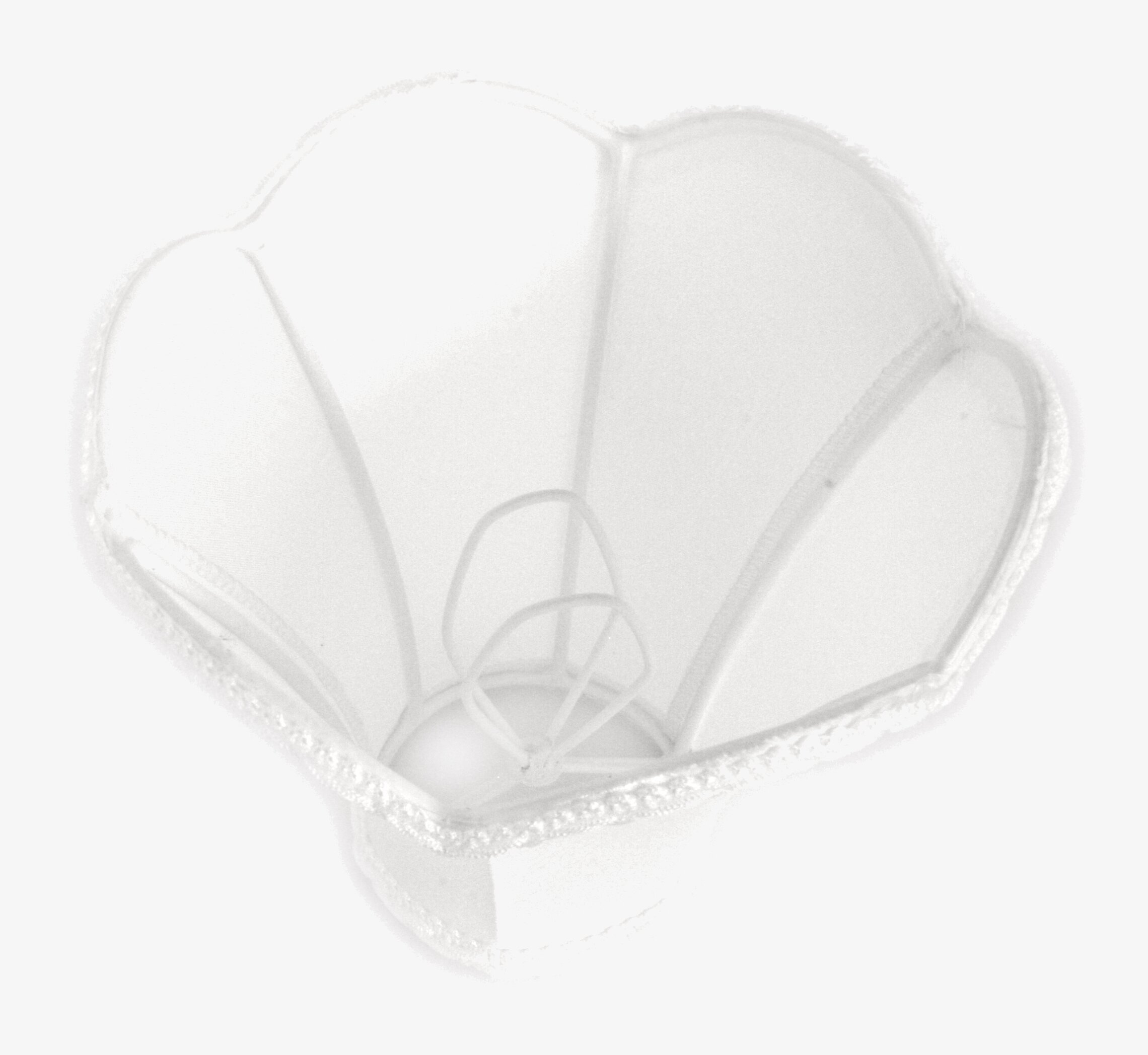 Kronljuslampskärm Elisa Vit från Kehikkotuote Finland