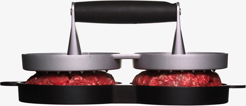 BBQ Hamburgerpress Dubbel från Sagaform för två hamburgare