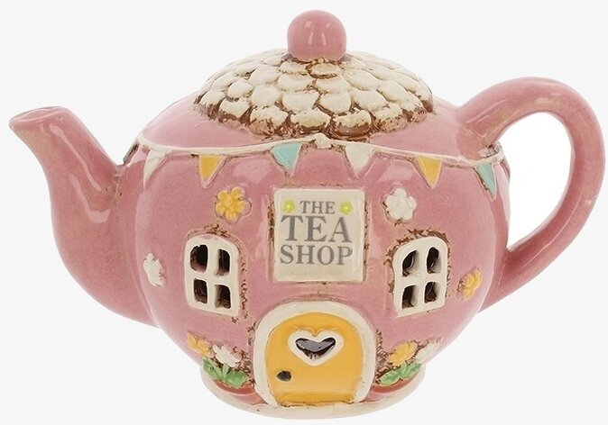 Ljuslykta Village Pottery - Tea Shop Teapot Joe Davies Lyktor Endless Light Ljuslyktor