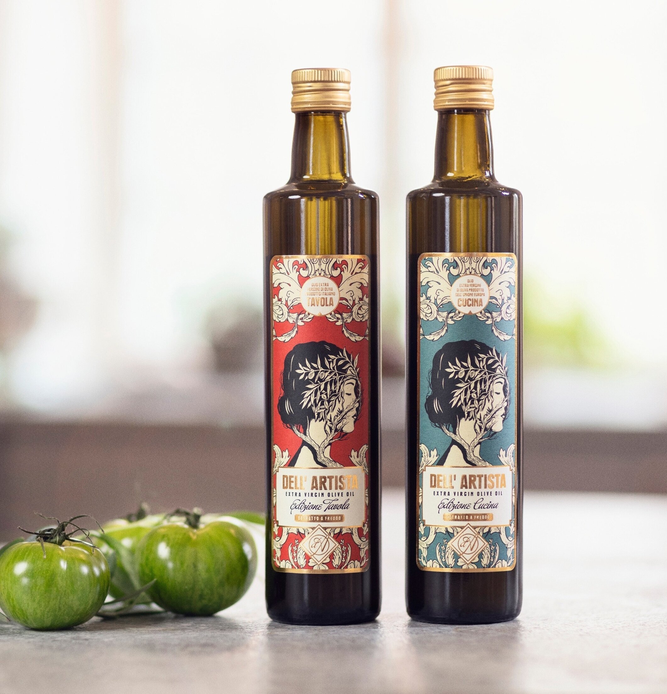 Olivolja Cucina Extra Virgin 500 ml Dell Artista Såser, dipp och smaksättare Ketchup Hot Sauce Heta