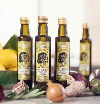 Olivolja Limone Extra Virgin 250 ml Dell Artista Såser, dipp och smaksättare Ketchup Hot Sauce Heta