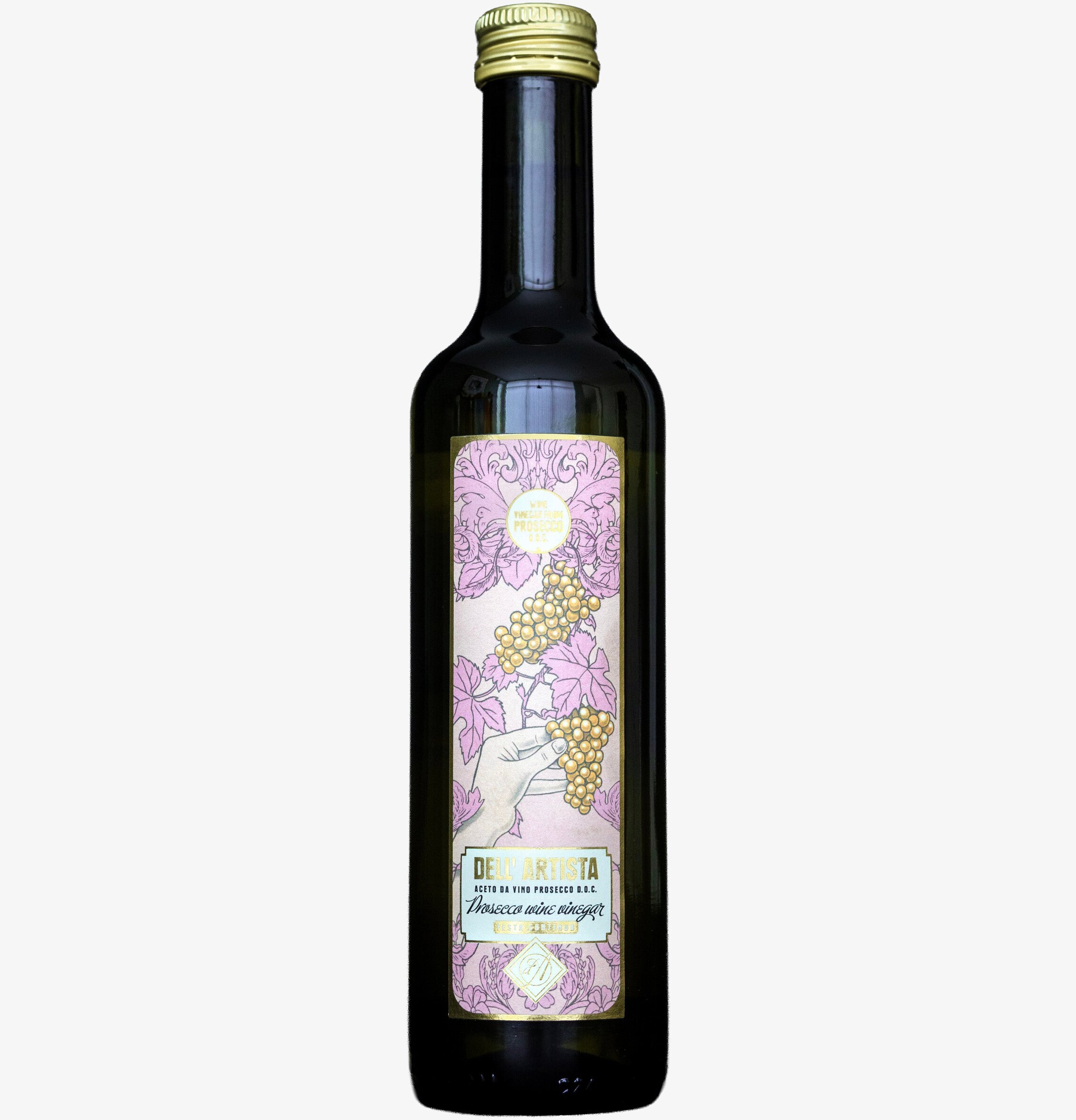 Proseccovinäger Prosecco DOC 500 ml Dell Artista Såser, dipp och smaksättare Ketchup Hot Sauce Heta såser
