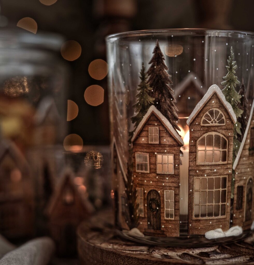 Majas Cottage Ljuslykta Rustic 10x12 cm Lyktor Endless Light Ljuslyktor