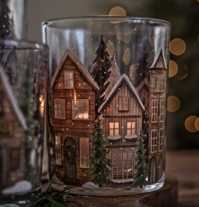 Majas Cottage Ljuslykta Rustic 10x12 cm Lyktor Endless Light Ljuslyktor