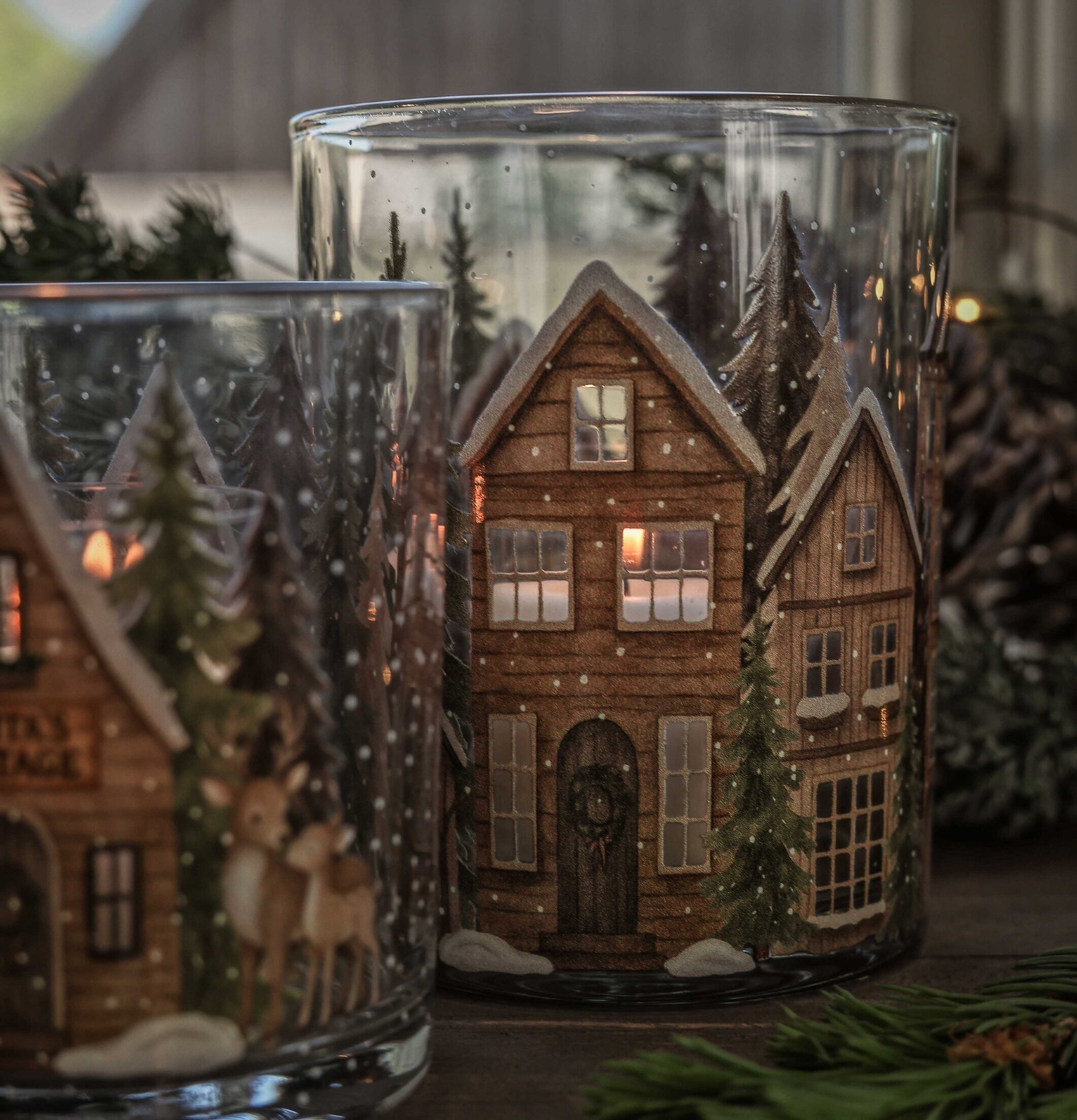 Majas Cottage Ljuslykta Rustic 10x12 cm Lyktor Endless Light Ljuslyktor
