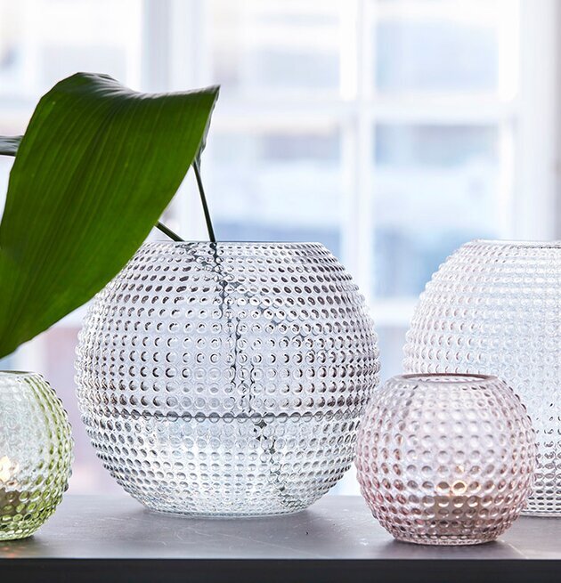 Ljuslykta Stockholm Grön från By ON på en fönsterbräda