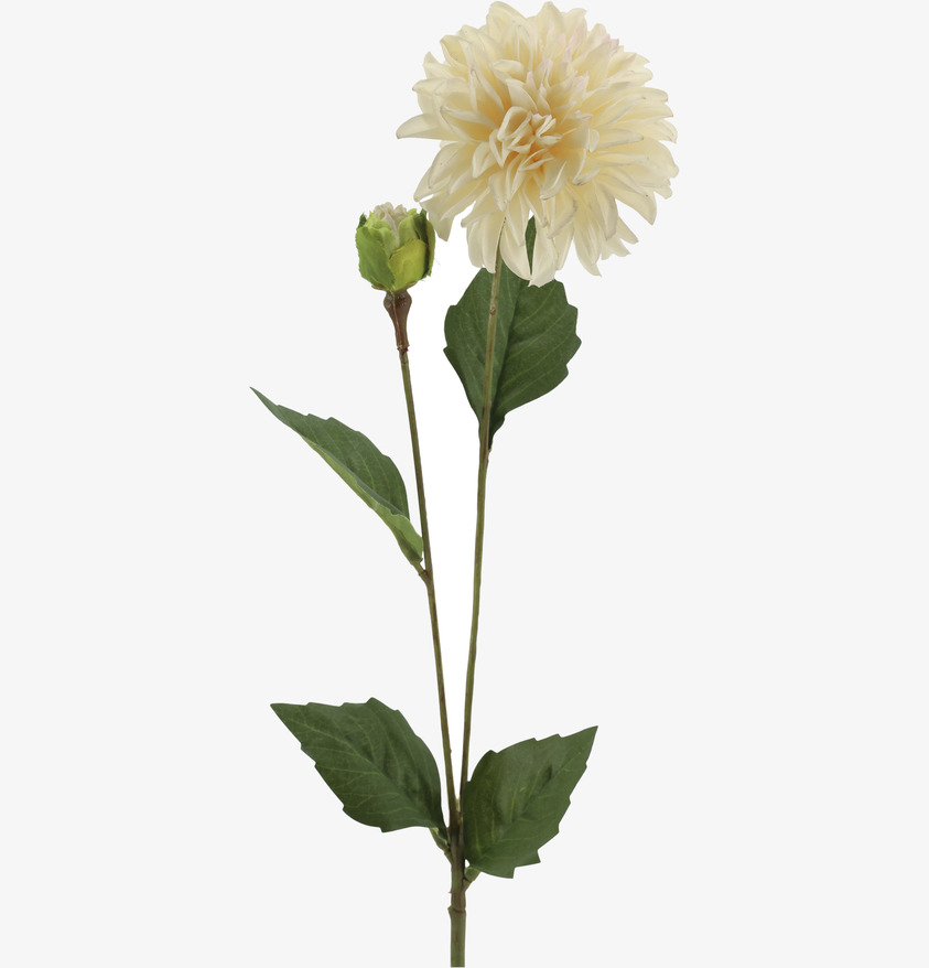 Fleur Dahlia Silk Touch Champagne 44 cm Chic Antique Konstväxter Konstblommor Plastväxter Plastblommor