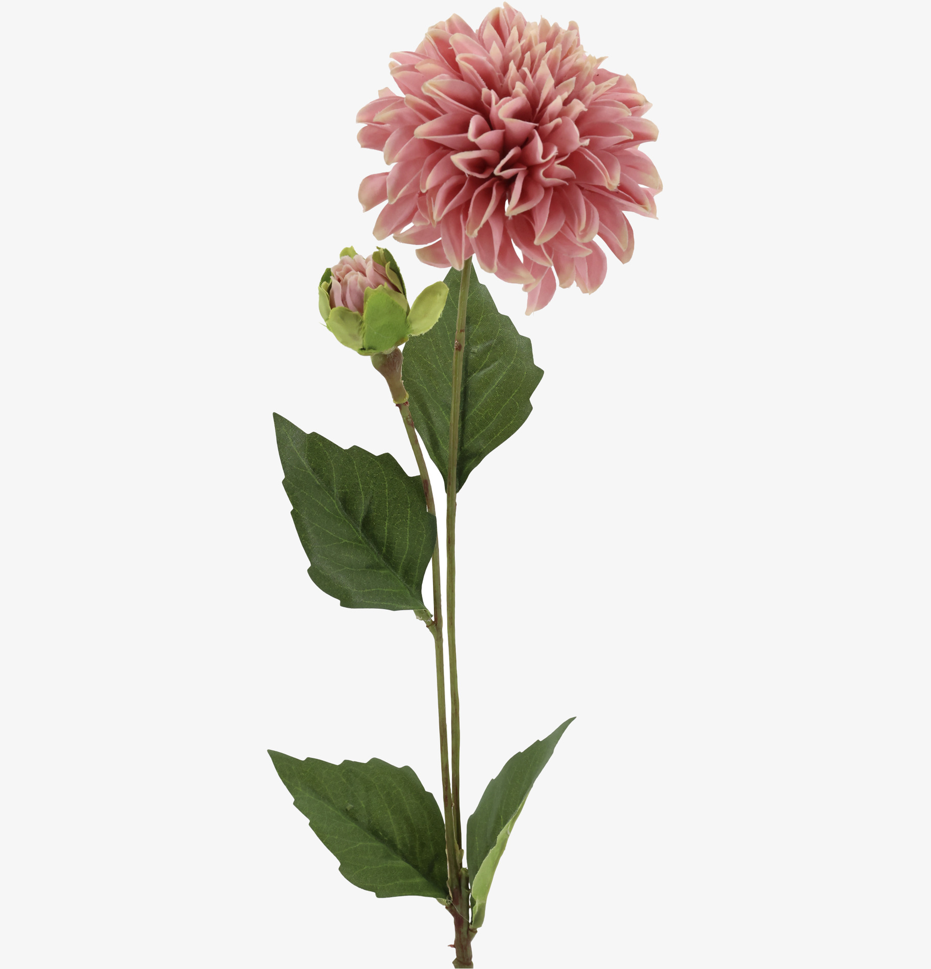 Fleur Dahlia Silk Touch Rosa 44 cm Chic Antique Konstväxter Konstblommor Plastväxter Plastblommor