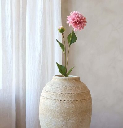 Fleur Dahlia Silk Touch Rosa 44 cm Chic Antique Konstväxter Konstblommor Plastväxter Plastblommor