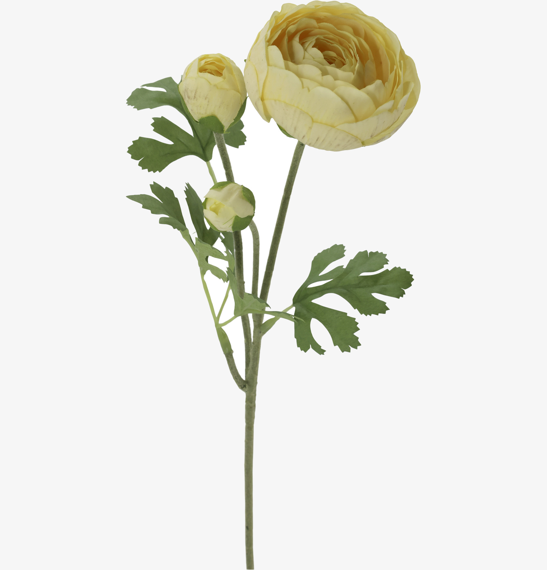 Fleur Ranunkel Silk Touch Melon 52 cm Chic Antique Konstväxter Konstblommor Plastväxter Plastblommor