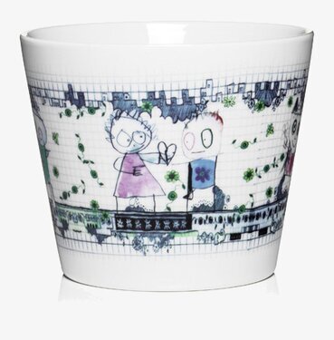 Blomkruka Citylife från Poul Pava med konstnärlig design