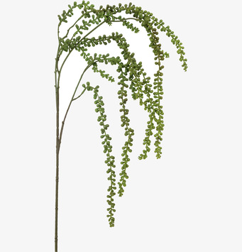 Fleur Pärlband Silk Touch Grön 112 cm Chic Antique Konstväxter Konstblommor Plastväxter Plastblommor