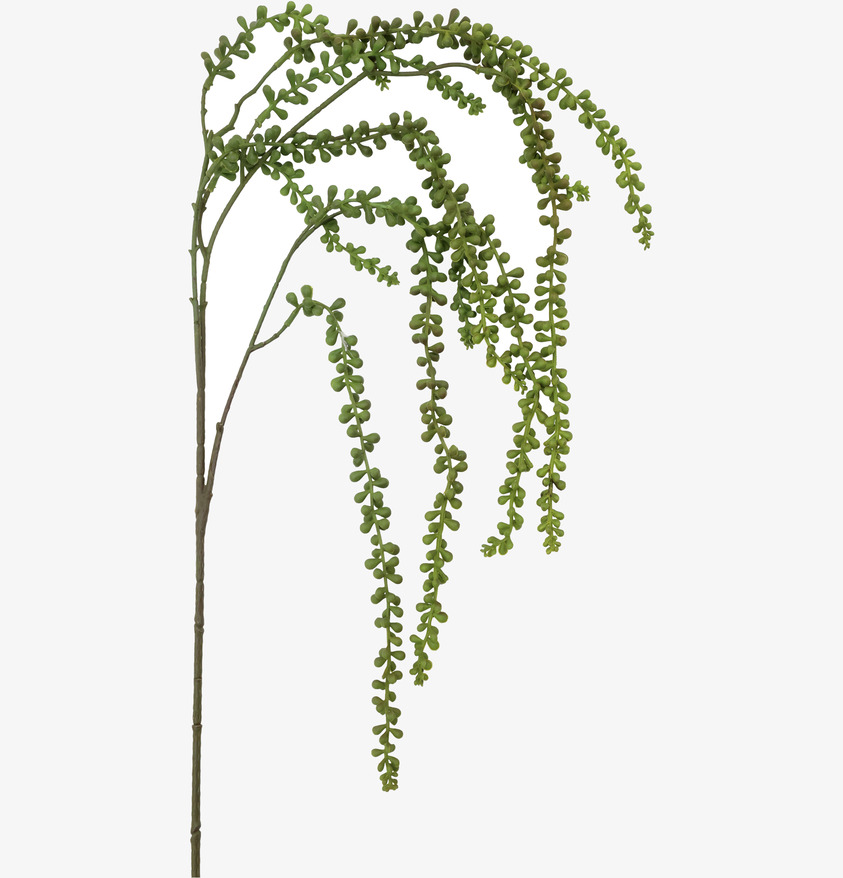 Fleur Pärlband Silk Touch Grön 112 cm Chic Antique Konstväxter Konstblommor Plastväxter Plastblommor