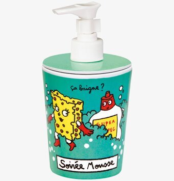 Diskmedelspump Blå från Derriére la porte med lekfull design