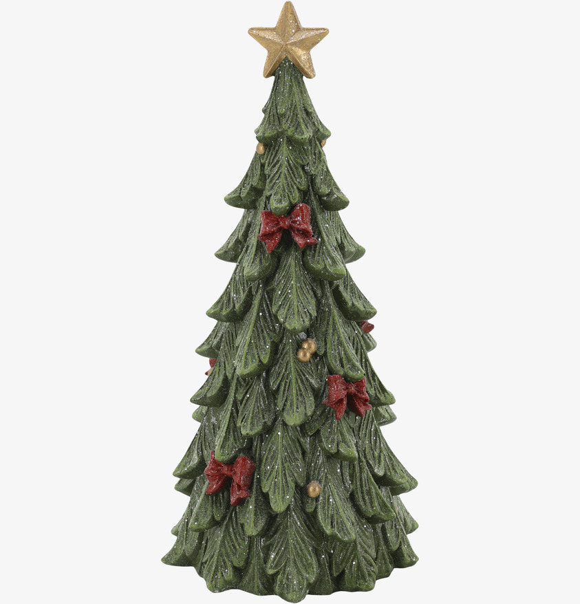 Noël Julgran med Rosetter Grön 32 cm Chic Antique Övrig prydnad/dekoration för inredning innemiljö