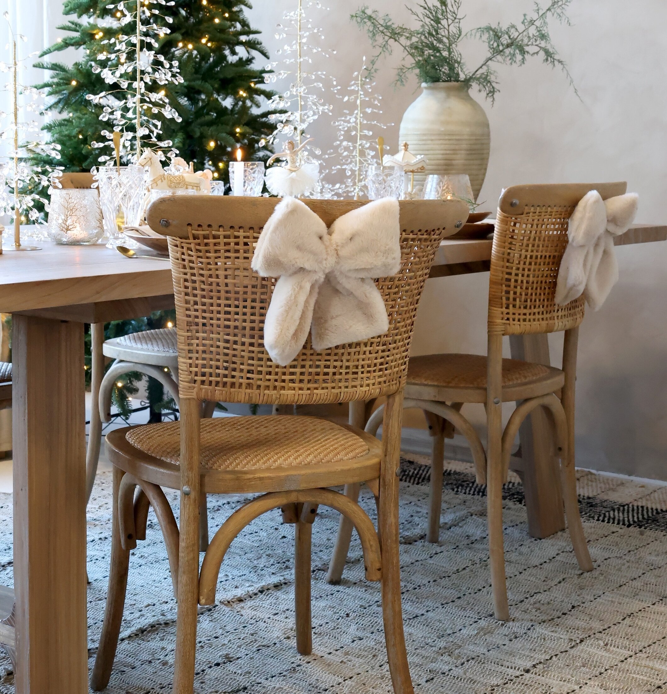 Rosetter med Upphängning 3-pack Beige och Mocca Chic Antique Övrig prydnad/dekoration för inredning innemiljö