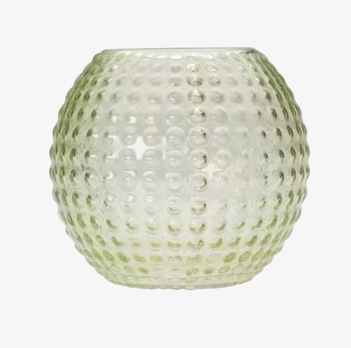 Ljuslykta Stockholm Grön från By ON med bubblig yta