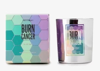 Burn Cancer - Silver Rain från Victorian i elegant förpackning