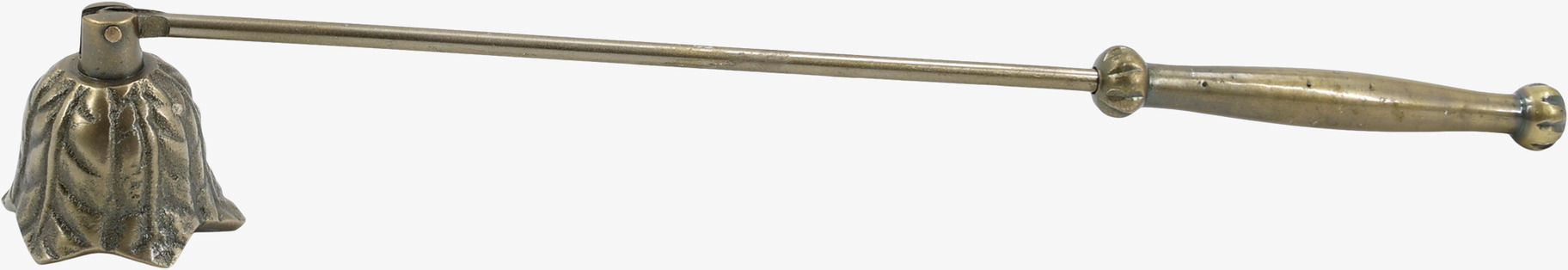 Ljussläckare med Bladdekor Antik Mässing 32 cm Chic Antique Övrig prydnad/dekoration för inredning innemiljö