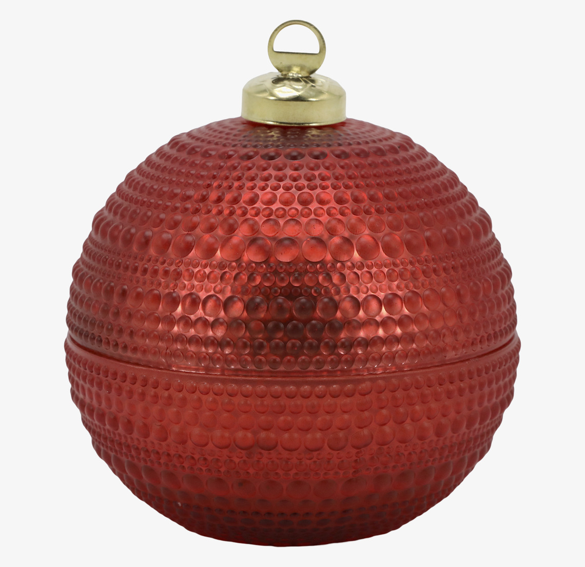 Julkula med Stearinljus Cherry Ø11 cm Chic Antique Ljus Värmeljus