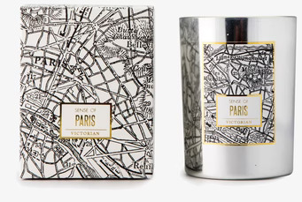 Victorian Maps Paris från Victorian med elegant kartdesign