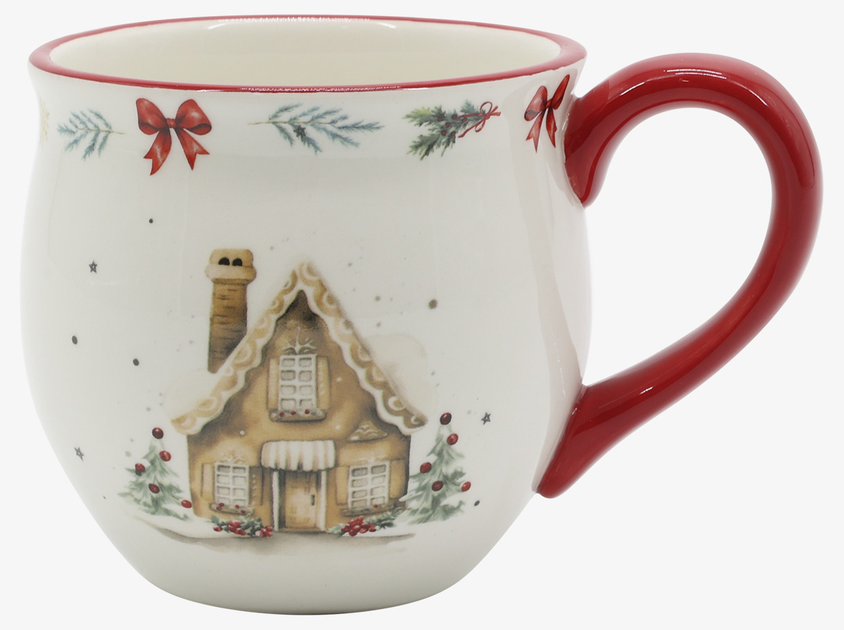 Mugg Chalet de Noël Cherry Chic Antique Muggar/koppar i porslin, keramik, papper eller biologiskt material organiskt