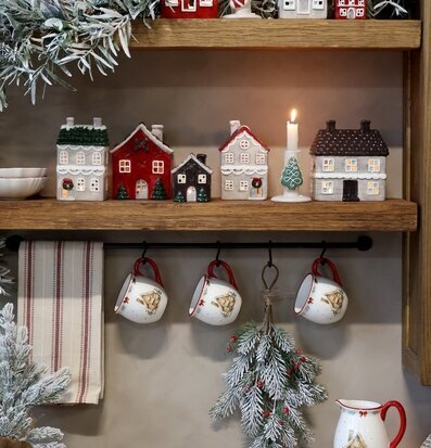 Mugg Chalet de Noël Cherry Chic Antique Muggar/koppar i porslin, keramik, papper eller biologiskt material organiskt