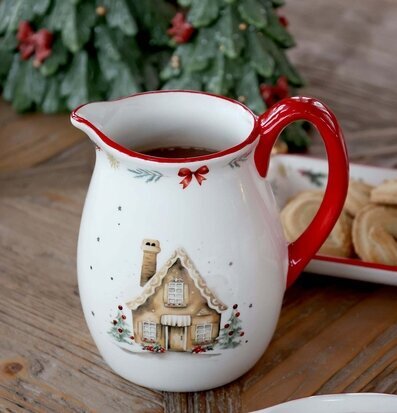 Kanna Chalet de Noël Cherry Chic Antique Kannor Tekannor (ej termos) Cooler tank med kran Glasburkar