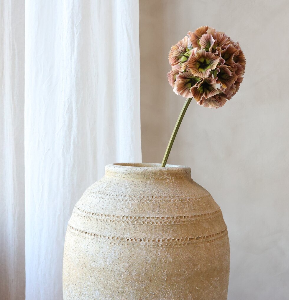 Fleur Stjärnskabiosa Dusty Rose 55 cm Chic Antique Konstväxter Konstblommor Plastväxter Plastblommor