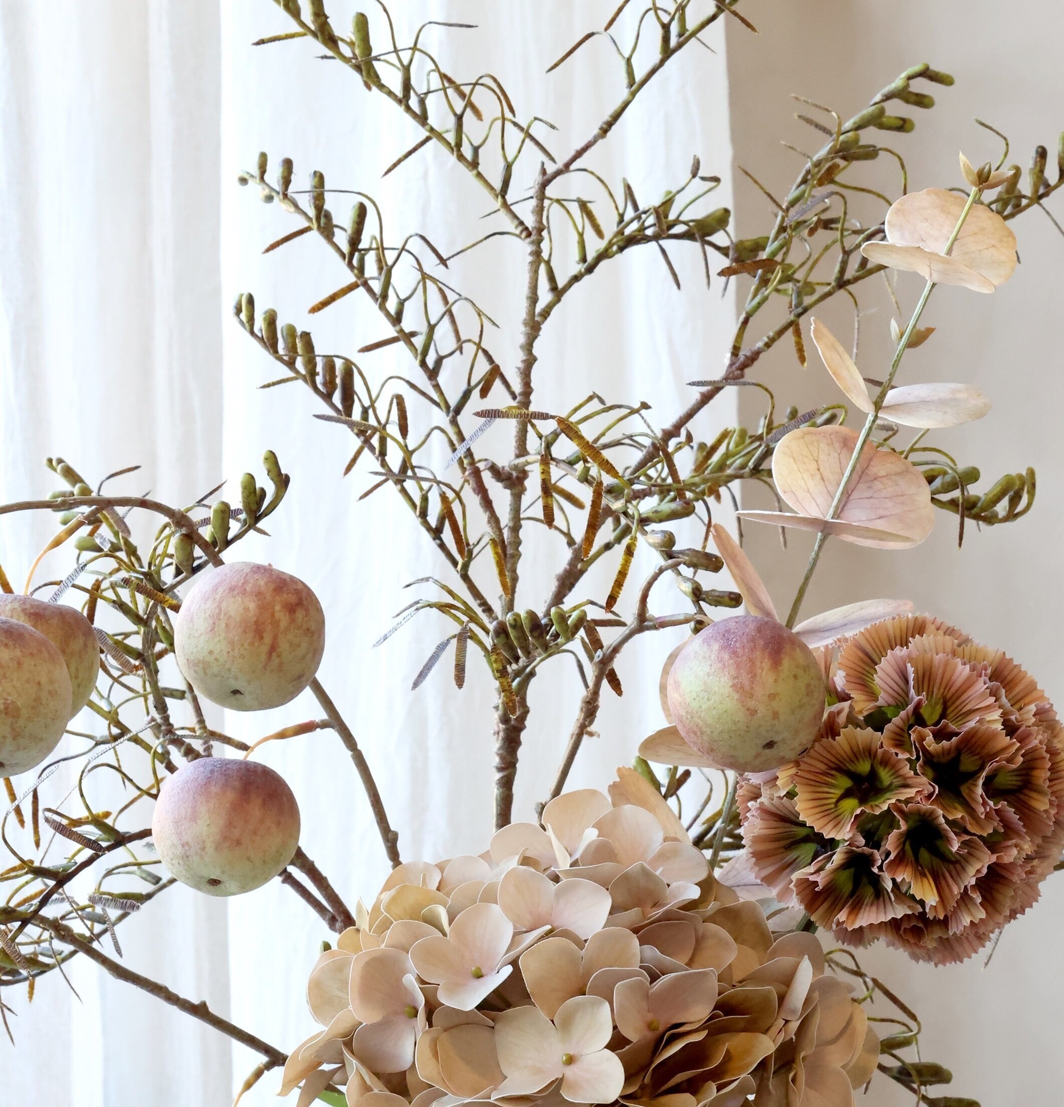 Fleur Stjärnskabiosa Dusty Rose 55 cm Chic Antique Konstväxter Konstblommor Plastväxter Plastblommor