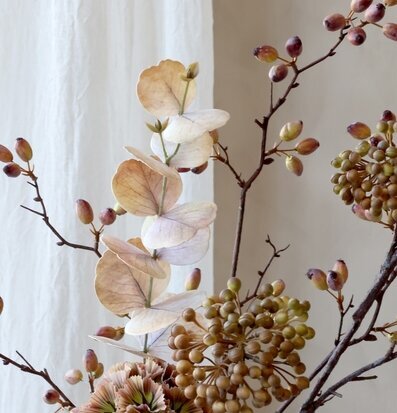 Fleur Stjärnskabiosa Dusty Rose 55 cm Chic Antique Konstväxter Konstblommor Plastväxter Plastblommor