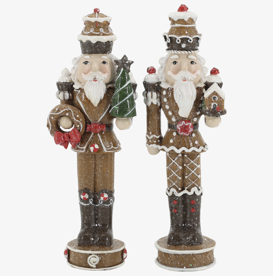 Noël Nötknäppare 2-pack Mocca 17 cm Chic Antique Övrig prydnad/dekoration för inredning innemiljö