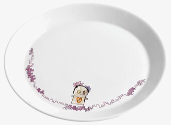 Desserttallrik 2-pack från Poul Pava med konstnärlig design