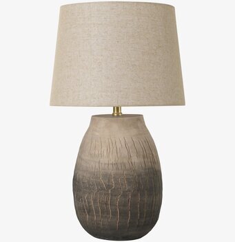 Bordslampa Aura Brun Keramik IB Laursen Lampor Taklampor Golvlampor Bordslampor LED-lampor Ledlampor Fönsterlampor Ljusslingor för dekoration