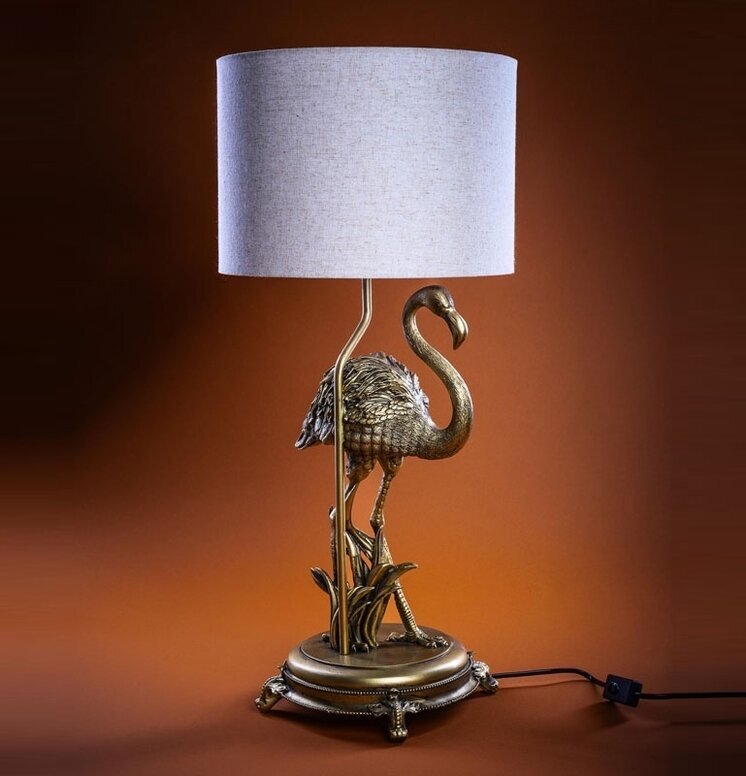 Lampfot Flamingo Guld A Lot Decoration Golv-/bords-/takstativ för lampa Golvstativ Takstativ Bordsstativ Hängsystem Stativ