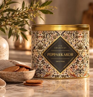 Pepparkakor Morris Beige 430 Gram Finsmakeriet