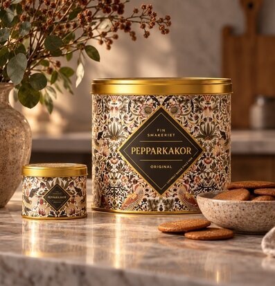 Pepparkakor Morris Beige 430 Gram 45 Finsmakeriet