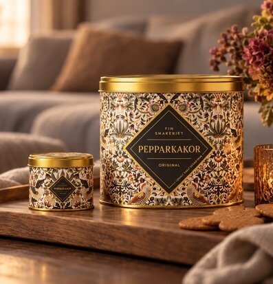 Pepparkakor Morris Beige 430 Gram 45 Finsmakeriet