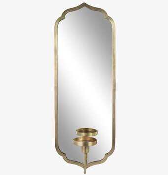 Spegellampett Elise Antik Mässing Strömshaga Ljusstakar Adventsstakar Ljushållare Ljushyllor
