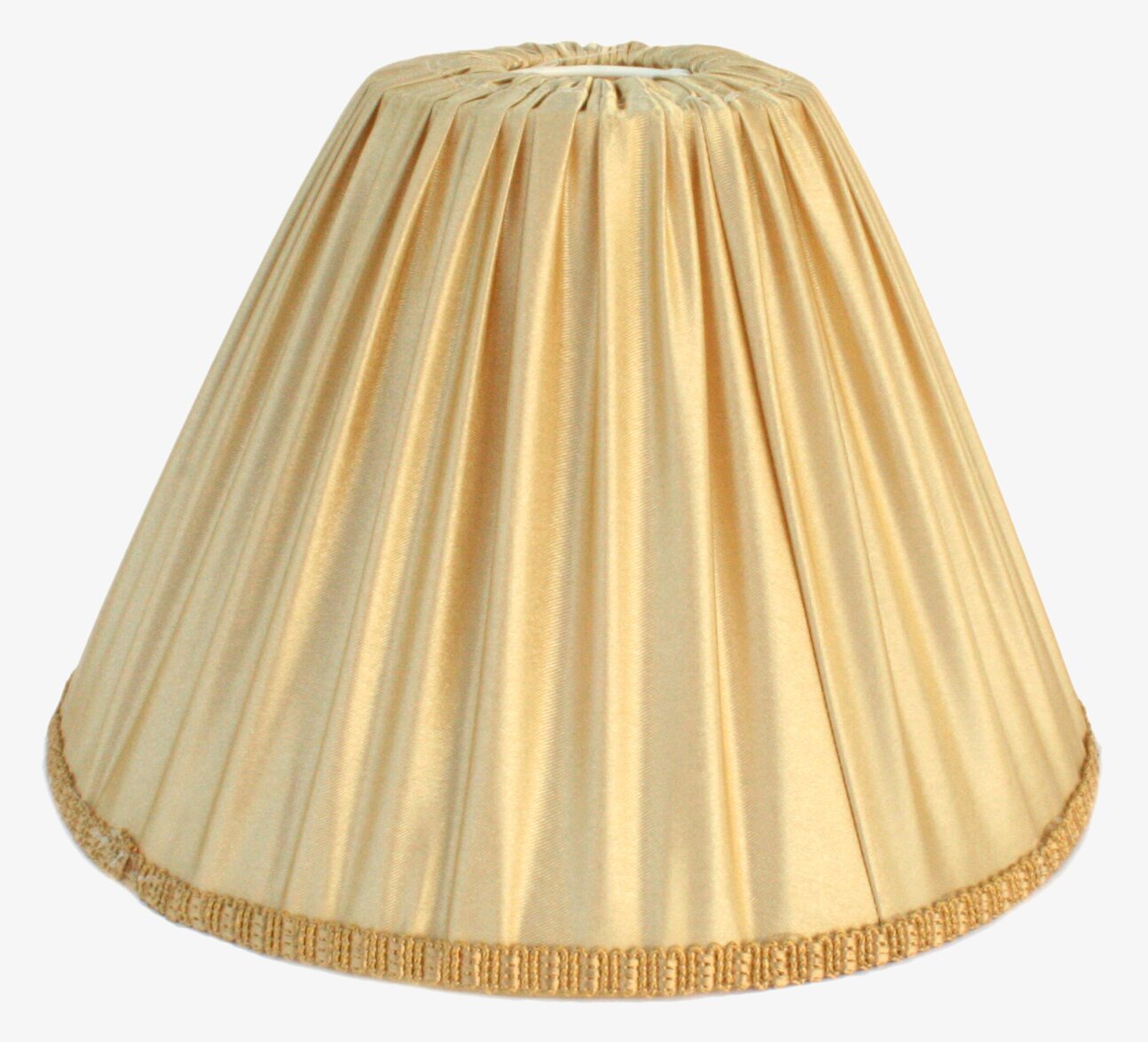 Lampskärm Sofia Guld från Kehikkotuote Finland i gyllene tyg