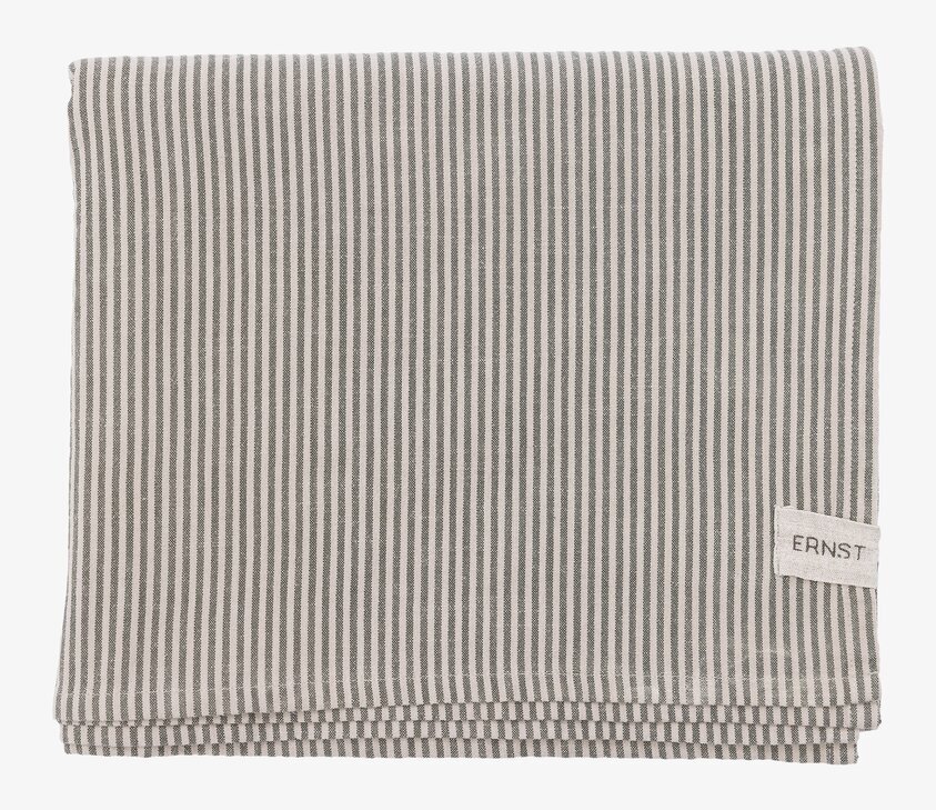 Duk Randig Grön/Beige 145x300 Ernst Bordsdukar & löpare bordslöpare