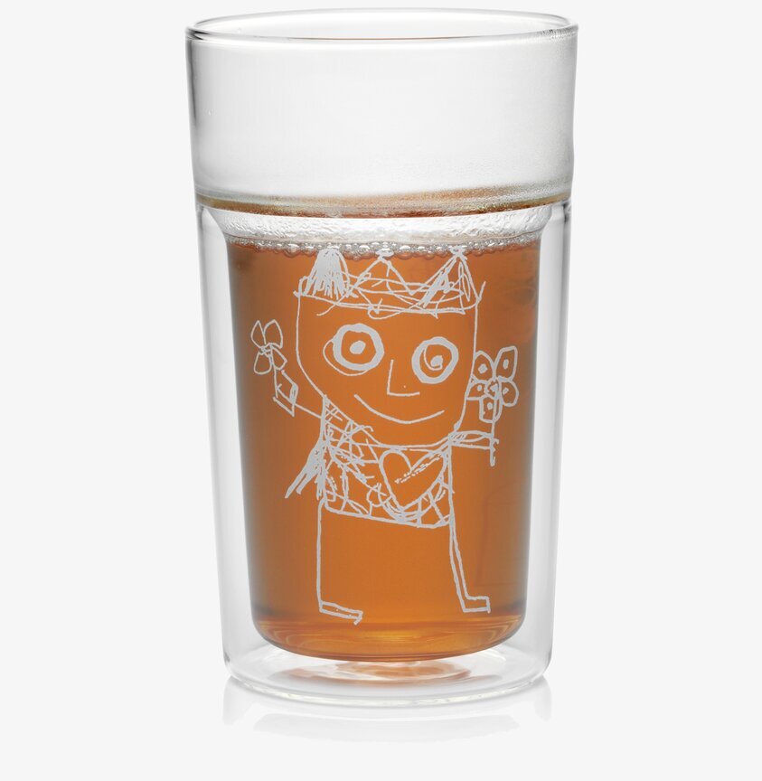 Kaffeglas Pure Friends, 2-pack från Poul Pava, dubbelvägg