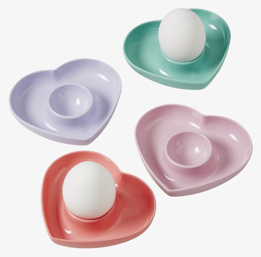 Äggkoppar Melamin 4-Pack från Rice i olika färger