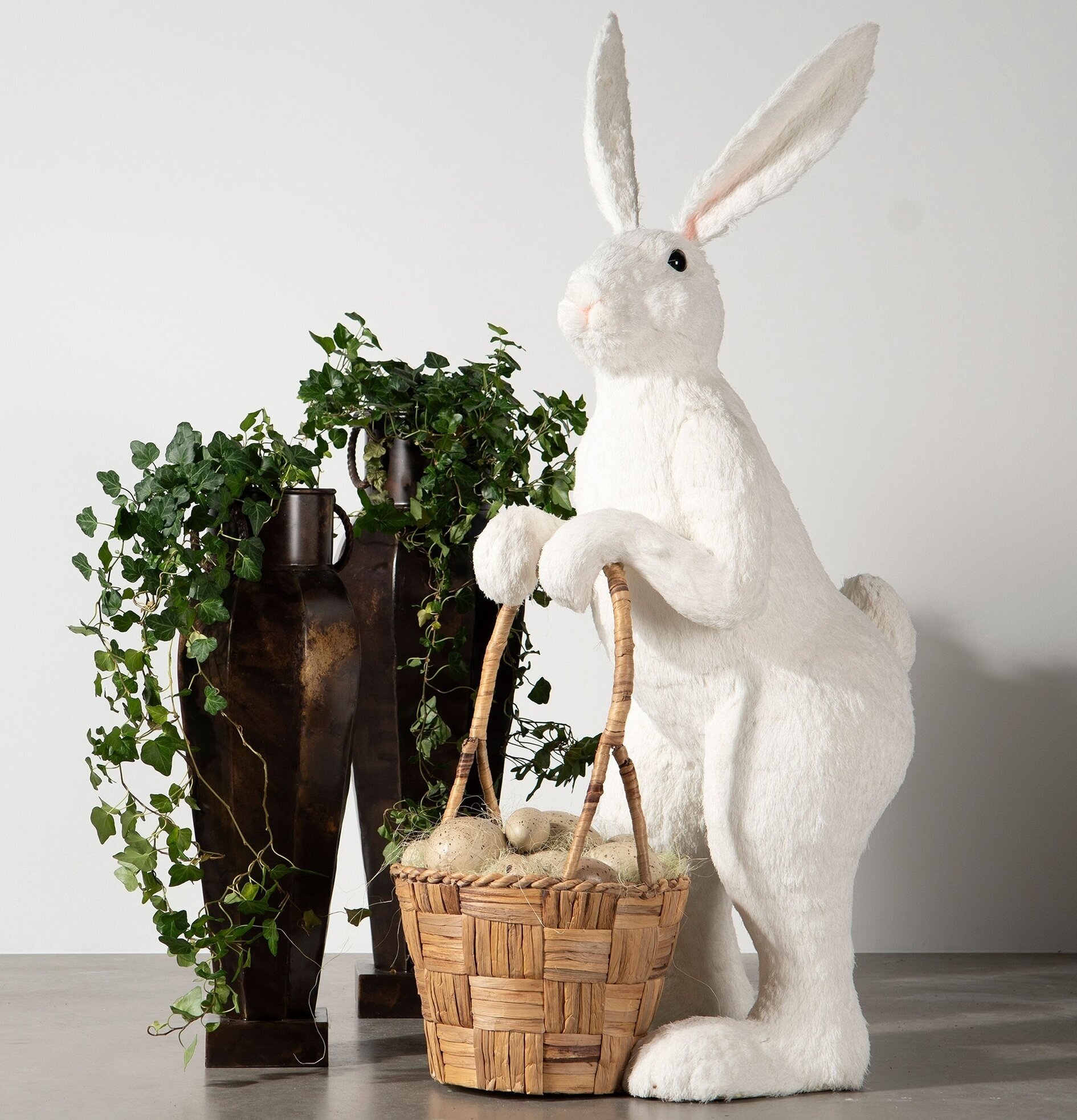 Urna Lora Antik Brun 73 cm 64 A Lot Decoration Krukor Örtkrukor Glaskrukor Vaser