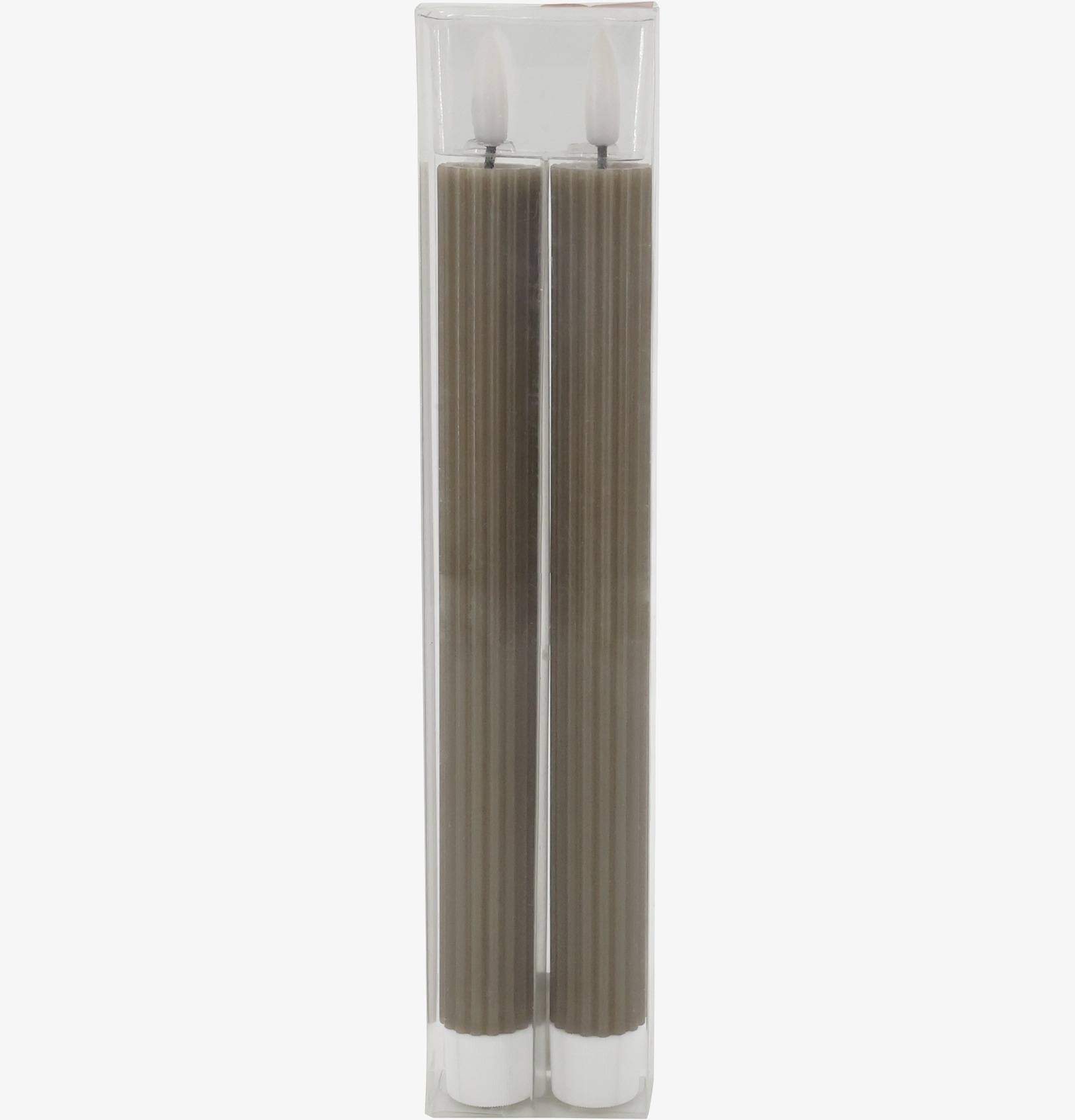 Kronljus LED Cenon Latte 2-pack 24,5 cm Chic Antique Stearinljus batteridrivna