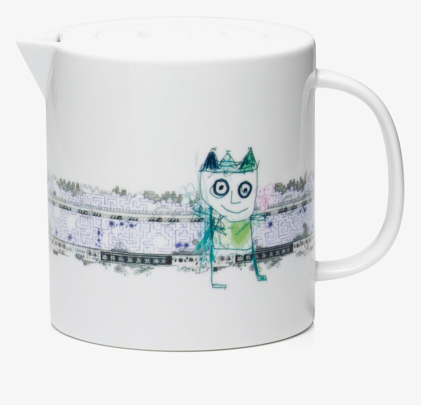 Tekanna Be Friends från Poul Pava med färgglad design