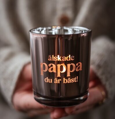 Majas Cottage Ljuslykta Älskade Pappa med gåvobox 7x8 cm Lyktor Endless Light Ljuslyktor