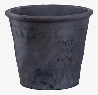 Kruka Grå Mellan från Ernst, stilren och hållbar blomkruka